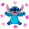 🥰 Эмодзи «Stitch And Angel624» для Telegram