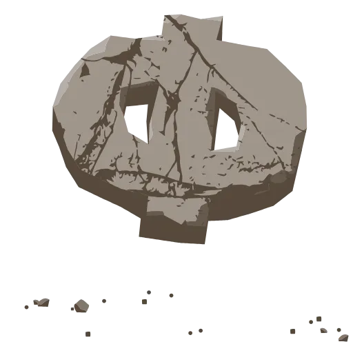 👏 Эмодзи «Stone Letters» для Telegram