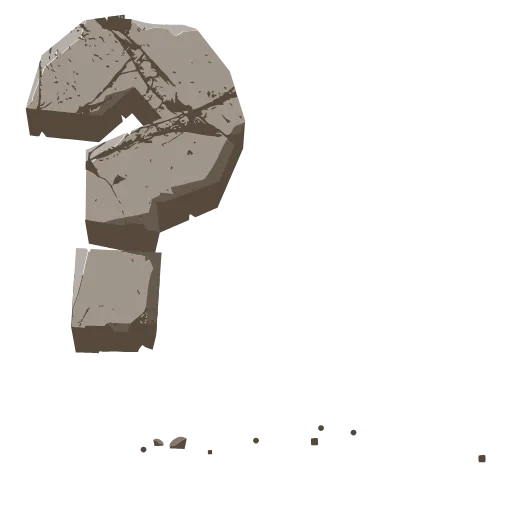 👏 Эмодзи «Stone Letters» для Telegram