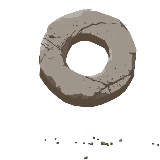 👏 Эмодзи «Stone Letters» для Telegram