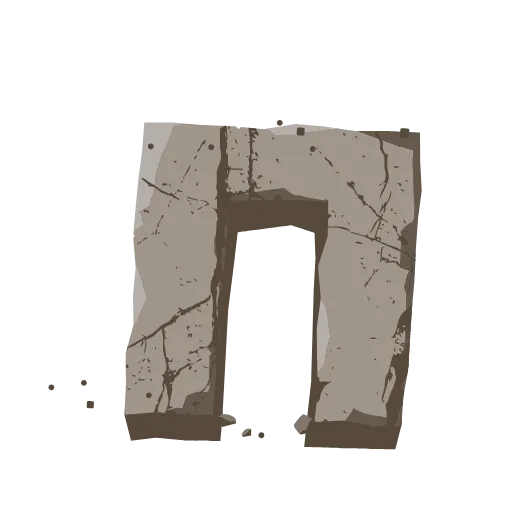 👏 Эмодзи «Stone Letters» для Telegram