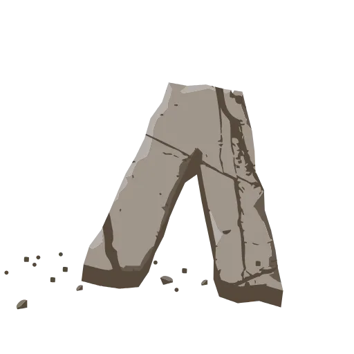 👏 Эмодзи «Stone Letters» для Telegram