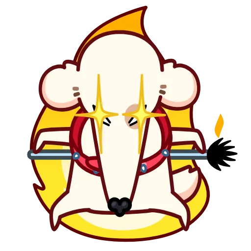 🐶 Эмодзи «Собака сутулая» для Telegram