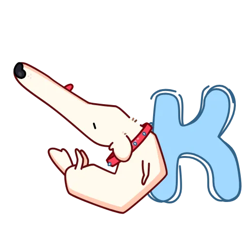🐶 Эмодзи «Собака сутулая» для Telegram