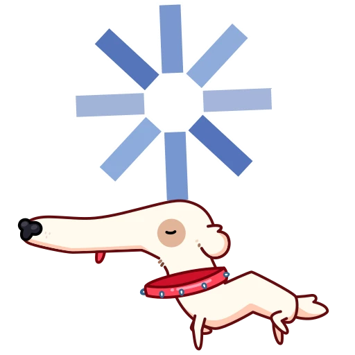 🐶 Эмодзи «Собака сутулая» для Telegram