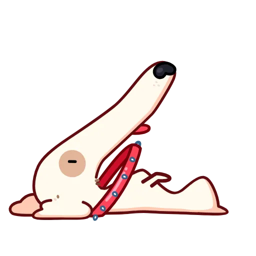 🐶 Эмодзи «Собака сутулая» для Telegram