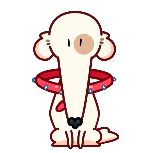 🐶 Эмодзи «Собака сутулая» для Telegram