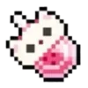 🌸 Эмодзи «🌸 Strawberry - пиксельные розовые эмодзи» для Telegram
