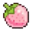 🌸 Эмодзи «🌸 Strawberry - пиксельные розовые эмодзи» для Telegram