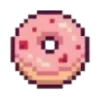 🌸 Эмодзи «🌸 Strawberry - пиксельные розовые эмодзи» для Telegram