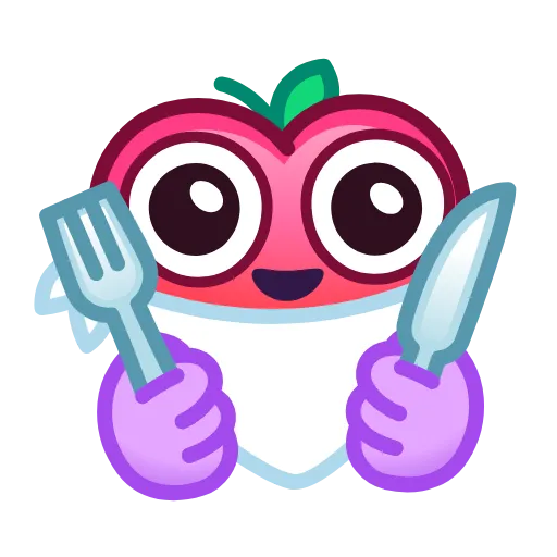 🍴 Эмодзи «Strawberry Emoji» для Telegram
