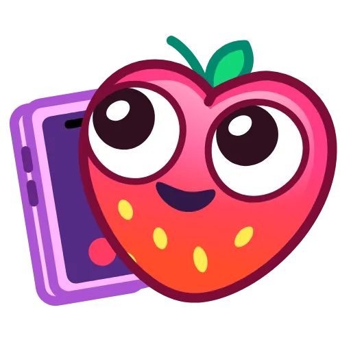 📞 Эмодзи «Strawberry Emoji» для Telegram