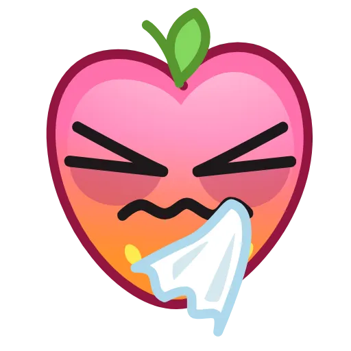 🤧 Эмодзи «Strawberry Emoji» для Telegram