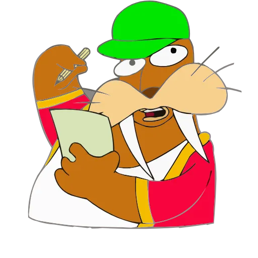🗒 Эмодзи «Клубника и Морж» для Telegram
