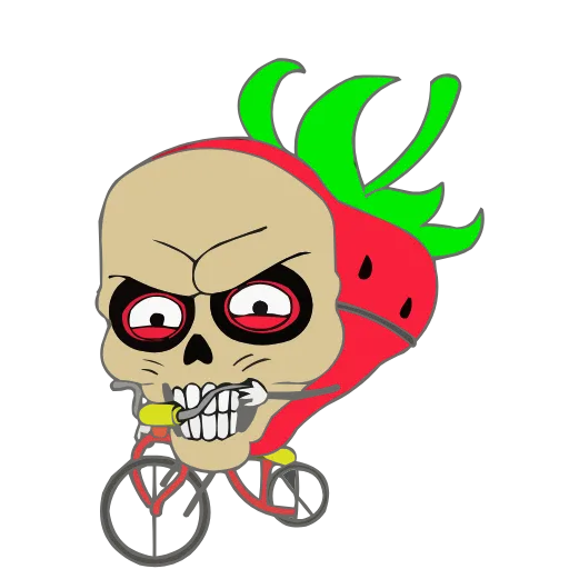 💀 Эмодзи «Клубника и Морж» для Telegram