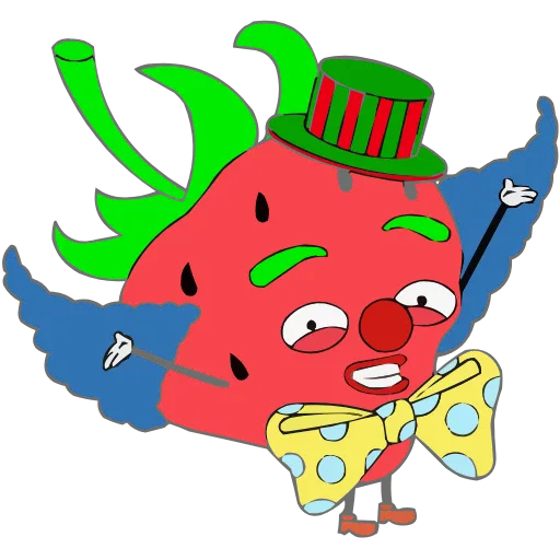 🤡 Эмодзи «Клубника и Морж» для Telegram