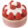 🌟 Эмодзи «🌟 Strawberry - клубничный десерт» для Telegram