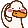 😳 Эмодзи «Duck» для Telegram