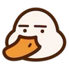 😐 Эмодзи «Duck» для Telegram