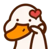 ❤️ Эмодзи «Duck» для Telegram