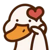 ❤️ Эмодзи «Duck» для Telegram