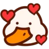 🥰 Эмодзи «Duck» для Telegram