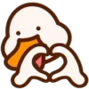 ❤️ Эмодзи «Duck» для Telegram