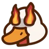 🔥 Эмодзи «Duck» для Telegram