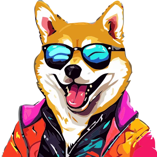 🐕 Эмодзи «() Stylish Shiba» для Telegram