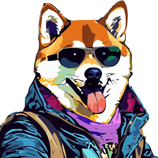 🐕 Эмодзи «() Stylish Shiba» для Telegram