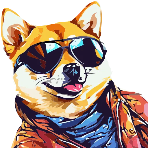 🐕 Эмодзи «() Stylish Shiba» для Telegram