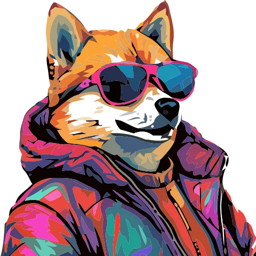 🐕 Эмодзи «() Stylish Shiba» для Telegram