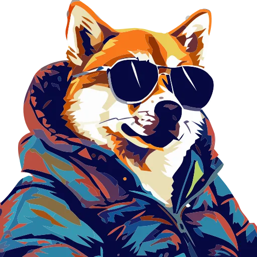 🐕 Эмодзи «() Stylish Shiba» для Telegram