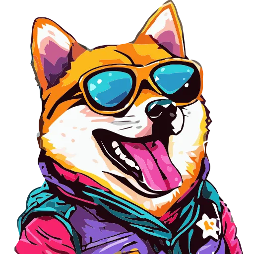 🐕 Эмодзи «() Stylish Shiba» для Telegram