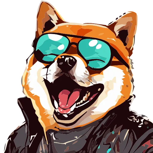 🐕 Эмодзи «() Stylish Shiba» для Telegram