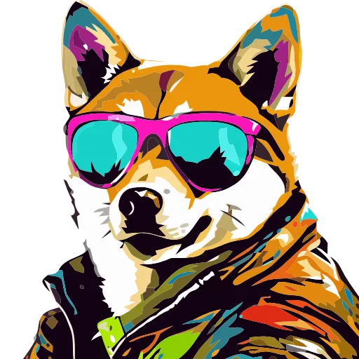 🐕 Эмодзи «() Stylish Shiba» для Telegram