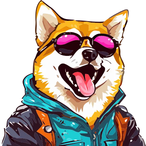 🐕 Эмодзи «() Stylish Shiba» для Telegram