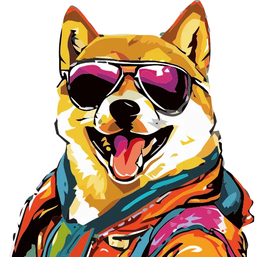 🐕 Эмодзи «() Stylish Shiba» для Telegram