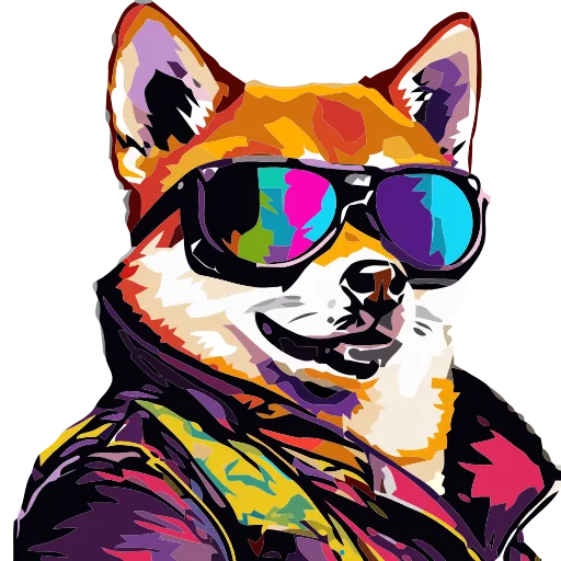 🐕 Эмодзи «() Stylish Shiba» для Telegram