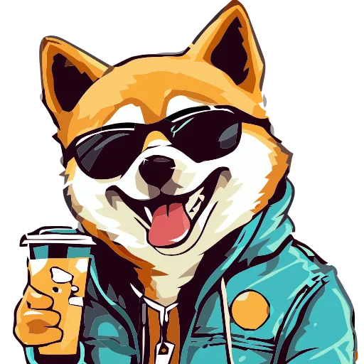 🐕 Эмодзи «() Stylish Shiba» для Telegram