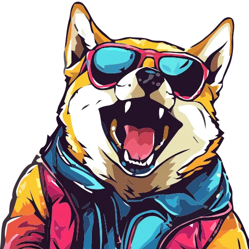 🐕 Эмодзи «() Stylish Shiba» для Telegram