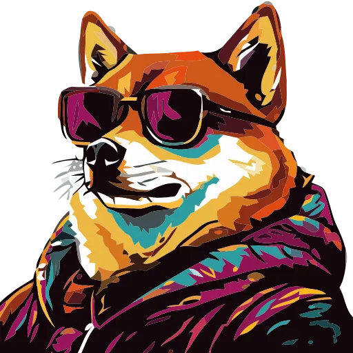 🐕 Эмодзи «() Stylish Shiba» для Telegram