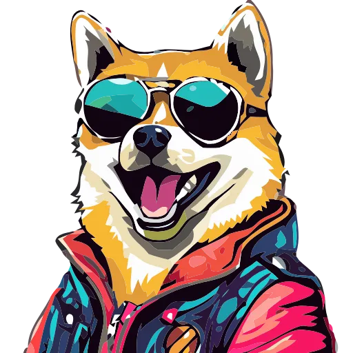 🐕 Эмодзи «() Stylish Shiba» для Telegram