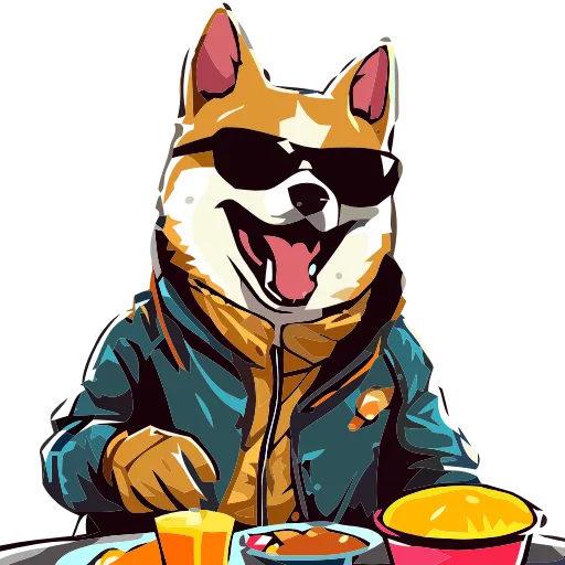 🐕 Эмодзи «() Stylish Shiba» для Telegram