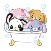 🛁 Эмодзи «🩷 Набор эмоджи по аниме «Sugarbunnies»» для Telegram