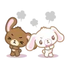 😤 Эмодзи «🩷 Набор эмоджи по аниме «Sugarbunnies»» для Telegram