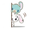 👀 Эмодзи «🩷 Набор эмоджи по аниме «Sugarbunnies»» для Telegram