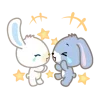 😂 Эмодзи «🩷 Набор эмоджи по аниме «Sugarbunnies»» для Telegram
