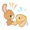 🏋️‍♀️ Эмодзи «🩷 Набор эмоджи по аниме «Sugarbunnies»» для Telegram