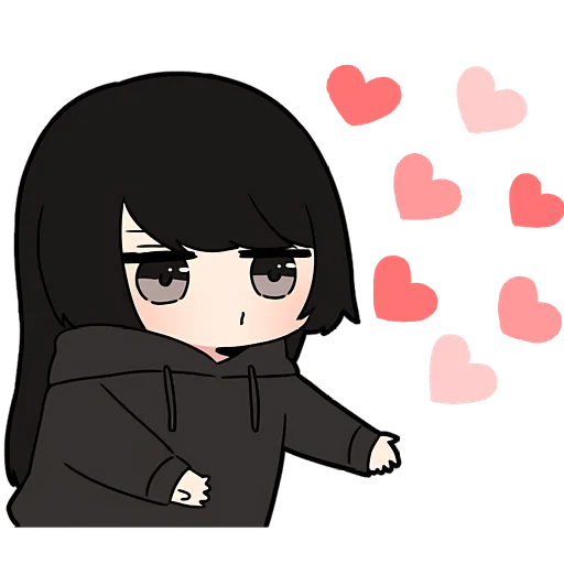 💕 Стикер «Сугуюры 3» для Telegram